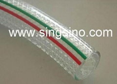 pvc clear braided/fiber reinforced/textile reinforced hose