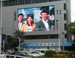Outdoor full color LED display