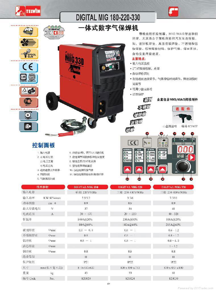 數字式氣保焊機