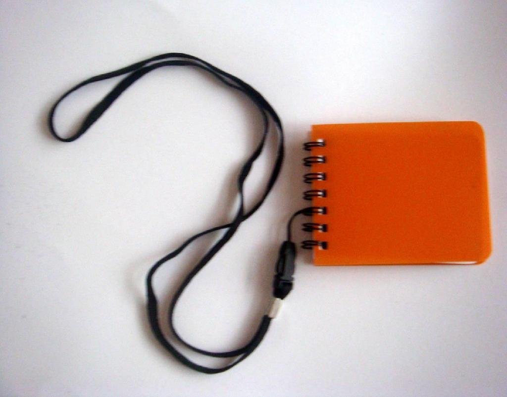 hardcover notebook with string