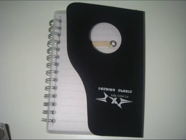 Black cover notebook