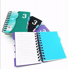 A6 spiral notebook