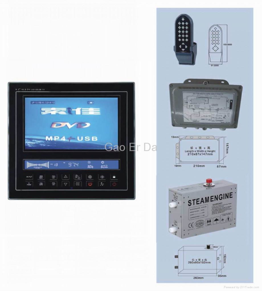 GD-360 Steam Room Controller With TV 2
