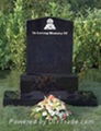 Ireland Hebeiblack granite headstone