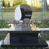 Poland black headstone gravestones  4