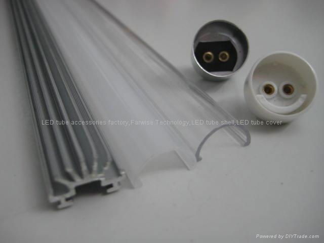 Led tube casings 