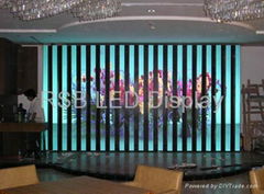 LED strip display