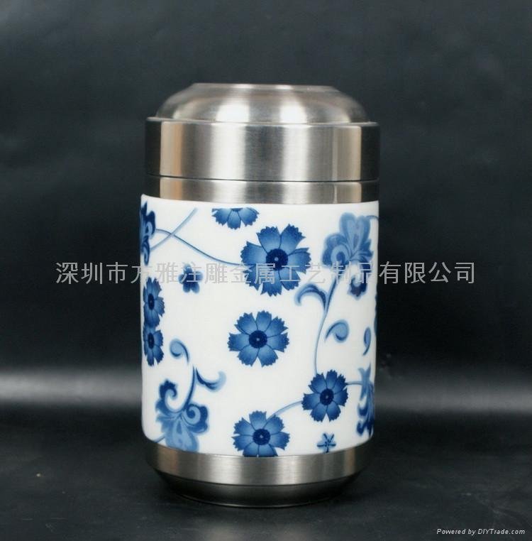 茶叶罐 福虎如意（红） 4