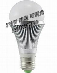 批发NTDX-BL5Wdimmable LED球泡灯红外遥控