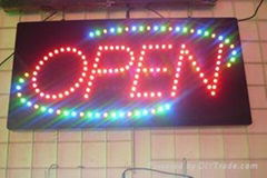 led open sign