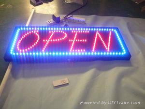 led open sign