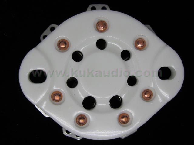 tube socket 4pin 4