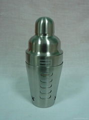 SGS approved stainless steel cocktail shaker 