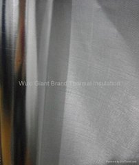 Aluminum foilfiberglass cloth laminate