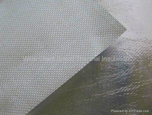 Aluminum Foil Fiiberglass cloth laminate(flame retardant) 2
