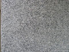 Polished G640 grey granite slab