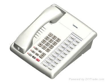 供应东芝集团电话20键数字电话机DKT3220-S 4