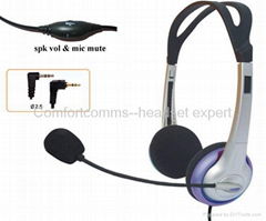 2.5mm Telephone Headset