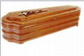 wood coffin