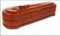 wood coffin