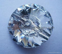 #3015 Rivoli Crystal Button