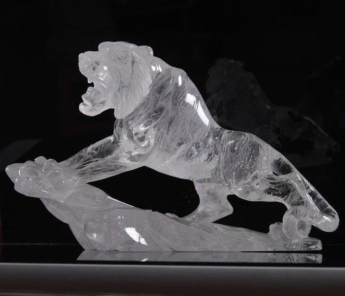 Labradorite White Crystal Amethyst Carved Craft 3
