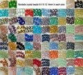 Faceted Crystal Rondelle Beads 72pieces 2