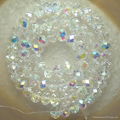 Faceted Crystal Rondelle Beads 72pieces 4