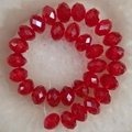 Faceted Crystal Rondelle Beads 72pieces 5