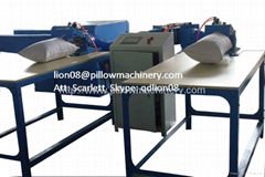 Pillow filling machine