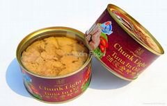 Canned Tuna in Oil (100% in Oil)