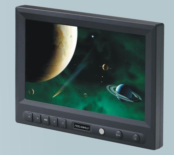 FEELWORLD 8inches Touch Screen car lcd Monitor With DVI & HDMI Input