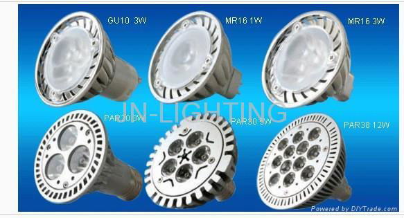 high power led HP MR16 HP GU10