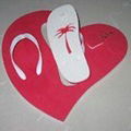 Debossed Logo Board Sandals and Slippers 1