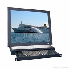 17inch GPS tracking and wireless communication marine computer