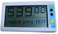 LCD Supermarket Pricing Label