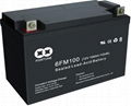 Sealed Rechargeable Lead-Acid Battery (6FM100(12V100AH/10HR)) 1