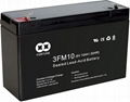 Sealed Rechargeable Lead-Acid Battery (3FM10(6V10AH/20HR)) 1