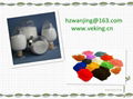 Power coating glidant alumina