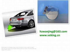 Nano titanium dioxide used for car exhaust treatment