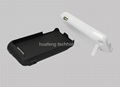 New 3000mAh Portable External Backup Battery for iPhone 4S 4G with stand 1