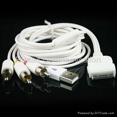 5.11 AV Cable for iPhone 4S/iPad 3 2