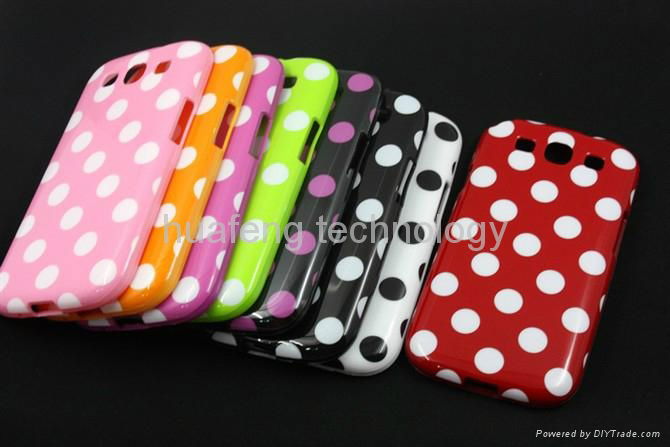 Polka Dot Back Cover for Samsung Galaxy S3 III I9300