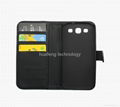 For Samsung Galaxy S3 Wallet Case with