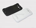 3200mAh Black External Backup Battery Case Charger for Samsung Galaxy S3 I9300