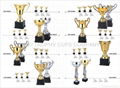 Trophy cups  4