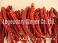 Dried red Yunnnan Chilli without stem 1