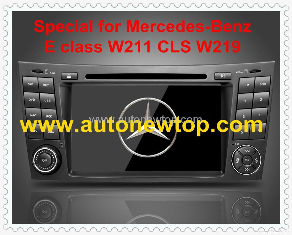 Special car DVD player for Mercedes-Benz E class W211 CLS W219 