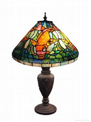 Tiffany Fish Table Lamp