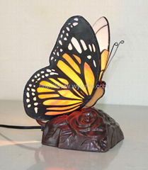 Tiffany Butterfly Accent Lamp